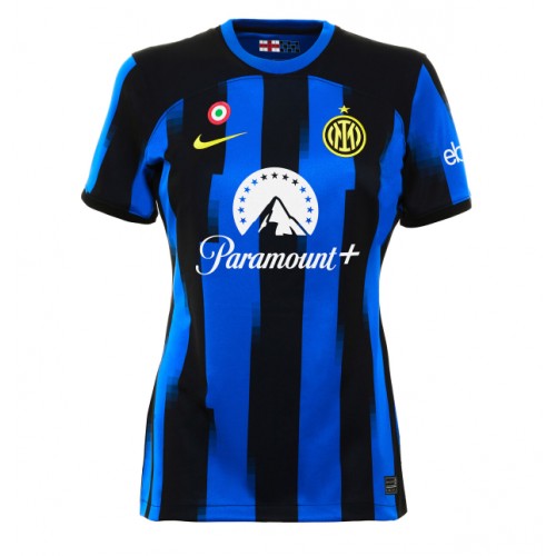 Inter Milan kläder Kvinnor 2023-24 Hemmatröja Kortärmad Inter Milan kläder Kvinnor 2023-24 Hemmatröja Kortärmad
